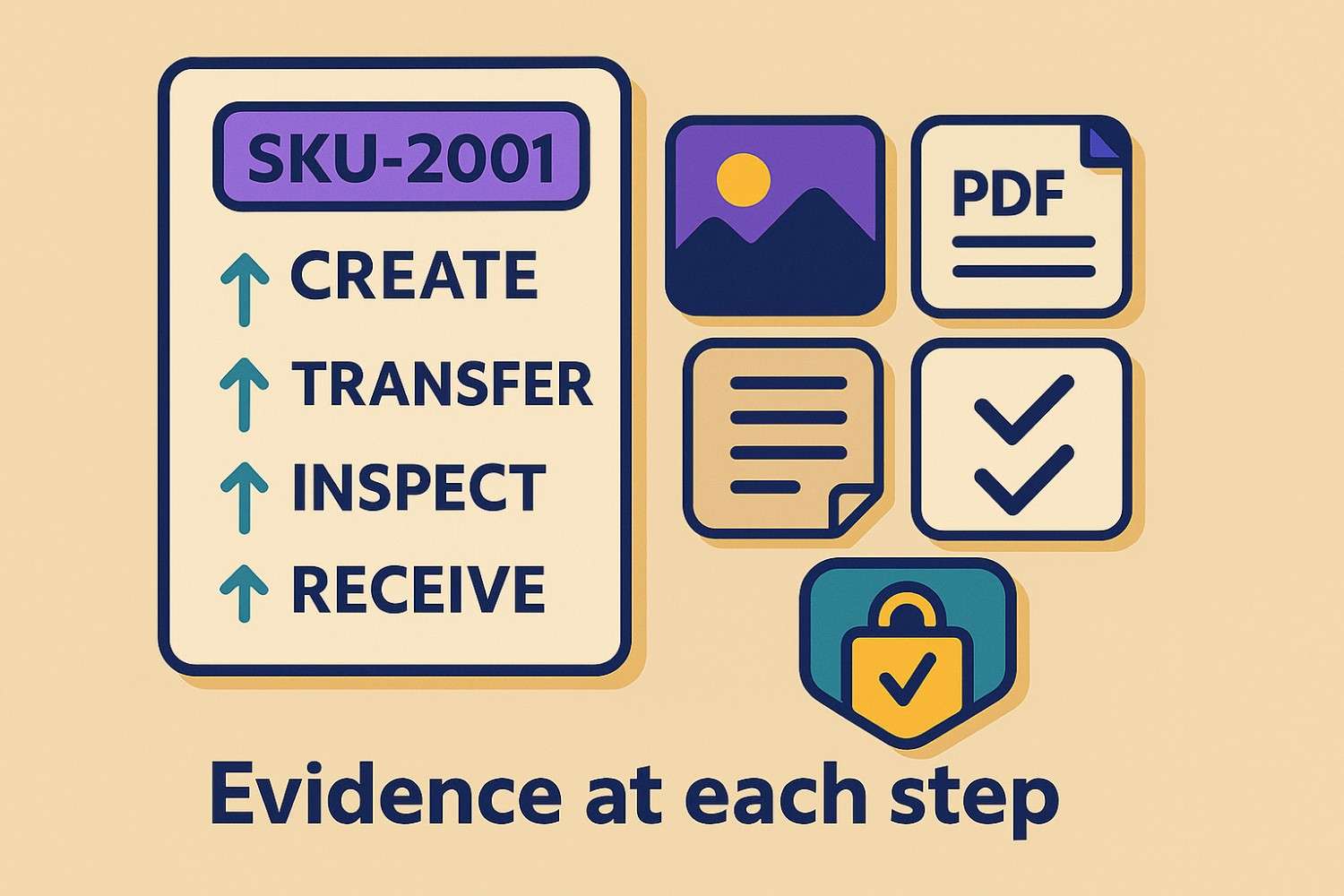 Evidence that travels